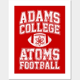 Adam's College Atoms Football (Variant) Posters and Art